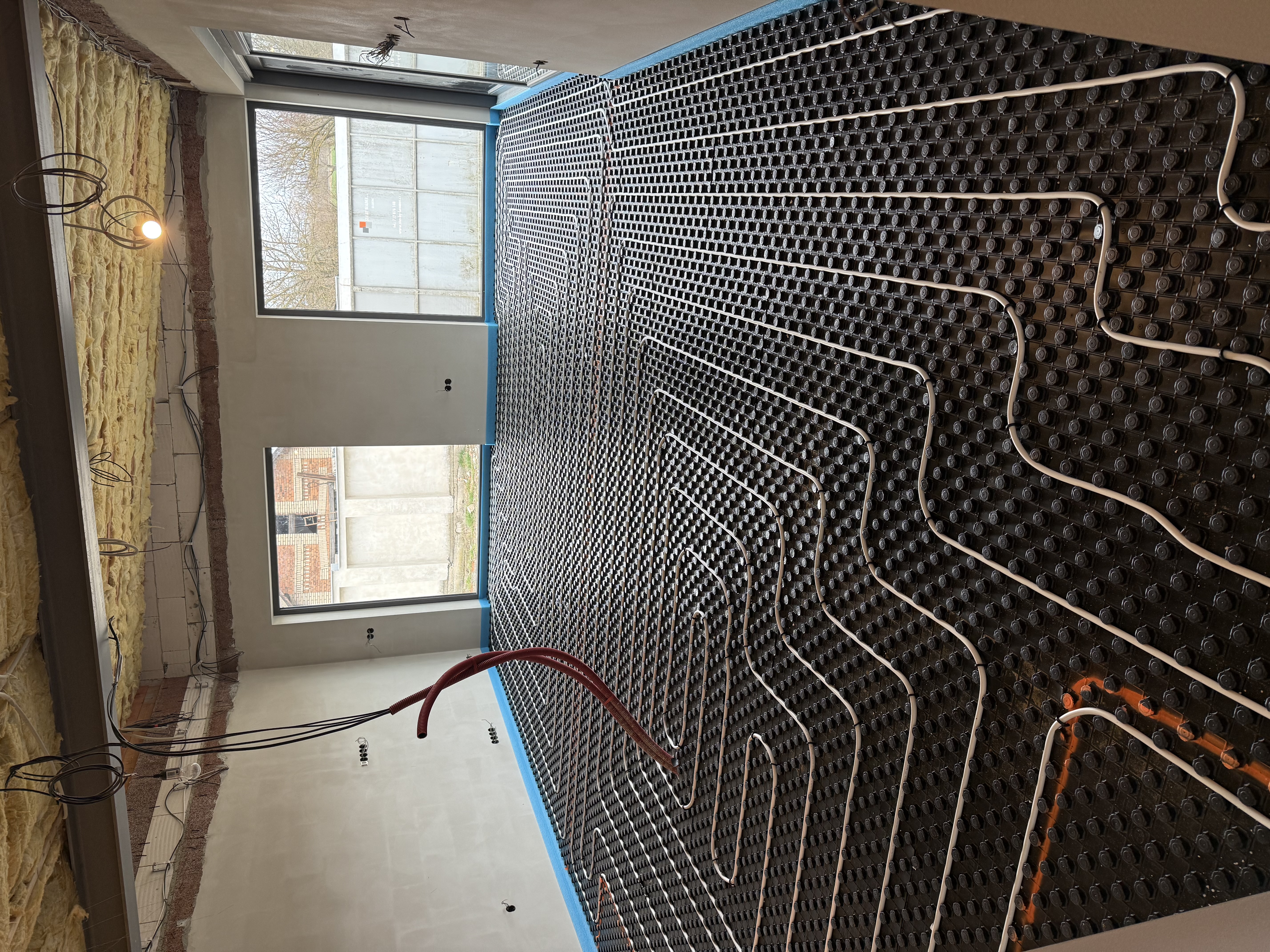 Podlahové vytápění - Kožušany